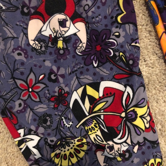 Women’s Lularoe leggings Disney OS - Picture 2 of 4